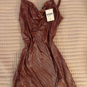 Shimmering mini dress